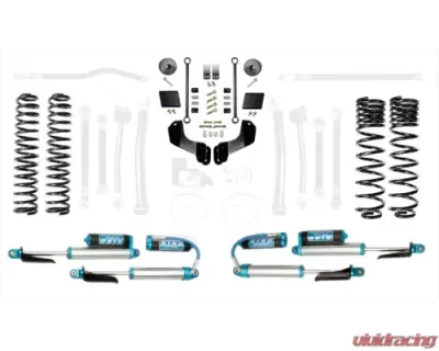 EVO Manufacturing 2.5 Inch Enforcer Overland Lift Stage 1 w/ EVO SPEC 2.5 Inch King Shocks with Adjusters Jeep Gladiator 2020-2021 - EVO-3061S1KA