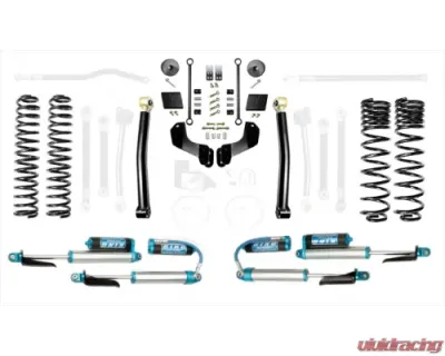 EVO Manufacturing 2.5 Inch Enforcer Overland Lift Stage 2 w/ EVO SPEC 2.5 Inch King Shocks with Adjusters Jeep Gladiator 2020-2021 - EVO-3061S2KA
