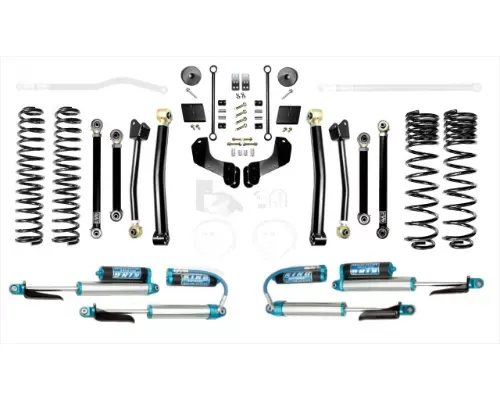 EVO Manufacturing 2.5 Inch Heavy Duty Enforcer Overland Lift Stage 4 w/ EVO SPEC 2.5 Inch King Shocks Jeep Gladiator 2020-2021 - EVO-3061S4HDK
