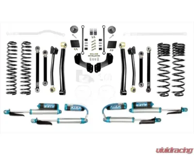 EVO Manufacturing 2.5 Inch Enforcer Overland Lift Stage 4 w/ EVO SPEC 2.5 Inch King Shocks with Adjusters Jeep Gladiator 2020-2021 - EVO-3061S4KA