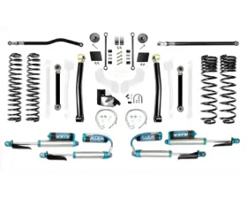EVO Manufacturing 6.5 Inch Enforcer Lift Stage 3 Plus w/ EVO SPEC 2.5 Inch King Shocks with Adjusters Jeep Gladiator 2020-2021