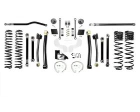 EVO Manufacturing 6.5 Inch Heavy Duty Enforcer Lift Stage 4 w/ EVO SPEC 2.5 Inch King Shocks Jeep Gladiator 2020-2021