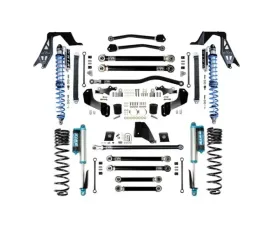 EVO Manufacturing Black Enforcer Pro NV2514 Stage 3 with Compression Adjusters Jeep Wrangler JL 2018-2021