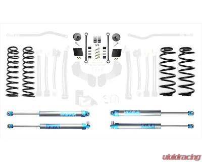 EVO Manufacturing 2.5 Inch Enforcer 4XE Lift Stage 1 Jeep Wrangler JL 2018-2021 - EVO-3011S1E