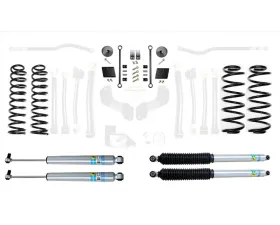 EVO Manufacturing 2.5 Inch Enforcer 4XE Lift Stage 1 with EVO SPEC King 2.5 Shocks Jeep Wrangler JL 2018-2021
