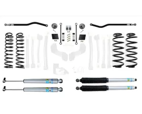 EVO Manufacturing 2.5 Inch Enforcer 4XE Lift Stage 1 Plus with EVO SPEC King 2.5 Shocks Jeep Wrangler JL 2018-2021
