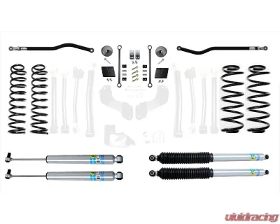 EVO Manufacturing 2.5 Inch Enforcer 4XE Lift Stage 1 Plus with EVO SPEC King 2.5 Shocks Jeep Wrangler JL 2018-2021 - EVO-3011S1EPK