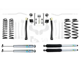 EVO Manufacturing 2.5 Inch Enforcer 4XE Lift Stage 2 with EVO SPEC King 2.5 Shocks Jeep Wrangler JL 2018-2021
