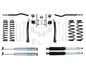 EVO Manufacturing 2.5 Inch Enforcer 4XE Lift Stage 2 Plus with EVO SPEC King 2.5 Shocks Jeep Wrangler JL 2018-2021