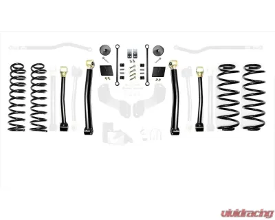 EVO Manufacturing 2.5 Inch Enforcer 4XE Lift Stage 2 Plus with EVO SPEC King 2.0 Shocks Jeep Wrangler JL 2018-2021 - EVO-3011S2EPK2