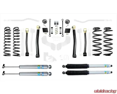 EVO Manufacturing 2.5 Inch Heavy Duty Enforcer Lift Stage 2 with EVO SPEC KING 2.5 Shocks Jeep Wrangler JL 2018-2021 - EVO-3011S2HDK