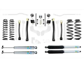 EVO Manufacturing 2.5 Inch Enforcer 4XE Lift Stage 3 with EVO SPEC King 2.5 Shocks Jeep Wrangler JL 2018-2021