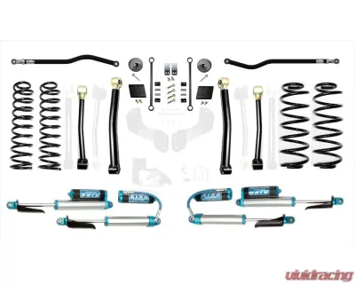 EVO Manufacturing 2.5 Inch Enforcer 4XE Lift Stage 3 with EVO SPEC King 2.0 Shocks Jeep Wrangler JL 2018-2021 - EVO-3011S3EK2