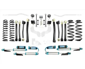 EVO Manufacturing 2.5 Inch Enforcer 4XE Lift Stage 3 Plus with Bilstein Shocks Jeep Wrangler JL 2018-2021