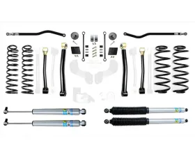 EVO Manufacturing 2.5 Inch Enforcer 4XE Lift Stage 3 Plus with EVO SPEC King 2.5 Shocks Jeep Wrangler JL 2018-2021