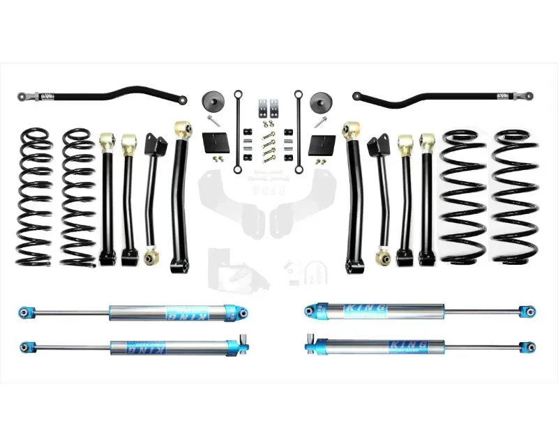 EVO Manufacturing 2.5 Inch Enforcer 4XE Lift Stage 4 with Bilstein Shocks Jeep Wrangler JL 2018-2021 - EVO-3011S4EBIL
