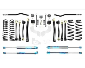 EVO Manufacturing 2.5 Inch Enforcer 4XE Lift Stage 4 with Bilstein Shocks Jeep Wrangler JL 2018-2021