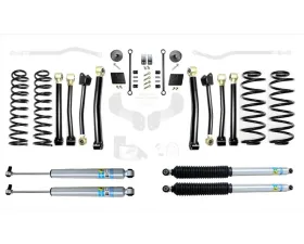 EVO Manufacturing 2.5 Inch Enforcer 4XE Lift Stage 4 with EVO SPEC King 2.5 Shocks Jeep Wrangler JL 2018-2021