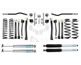 EVO Manufacturing 2.5 Inch Enforcer 4XE Lift Stage 4 Plus with EVO SPEC King 2.5 Shocks Jeep Wrangler JL 2018-2021