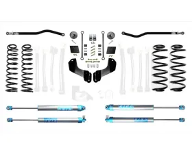 EVO Manufacturing 2.5 Inch Enforcer Overland 4XE Lift Stage 1 with Bilstein Shocks Jeep Wrangler JL 2018-2021