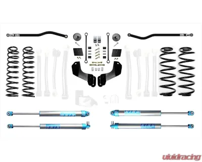 EVO Manufacturing 2.5 Inch Enforcer Overland 4XE Lift Stage 1 with Bilstein Shocks Jeep Wrangler JL 2018-2021 - EVO-3012S1EBIL