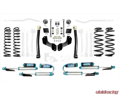 EVO Manufacturing 2.5 Inch Enforcer Overland 4XE Lift Stage 1 Plus with Bilstein Shocks Jeep Wrangler JL 2018-2021 - EVO-3012S1EPBIL