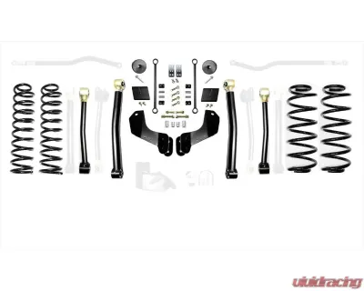 EVO Manufacturing 2.5 Inch Heavy Duty Enforcer Overland Lift Stage 1 Plus with EVO SPEC 2.0 KING Shocks Jeep Wrangler JL 2018-2021 - EVO-3012S1HDPK2