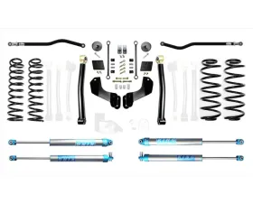 EVO Manufacturing 2.5 Inch Enforcer Overland 4XE Lift Stage 2 with Bilstein Shocks Jeep Wrangler JL 2018-2021