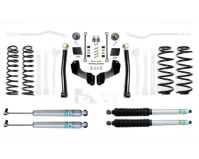 EVO Manufacturing 2.5 Inch Enforcer Overland 4XE Lift Stage 2 with EVO SPEC King 2.5 Shocks Jeep Wrangler JL 2018-2021