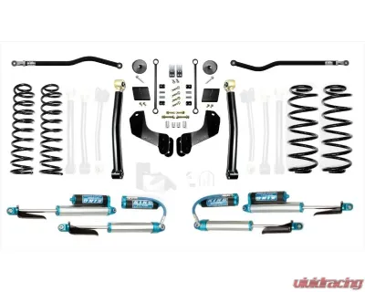 EVO Manufacturing 2.5 Inch Enforcer Overland 4XE Lift Stage 2 with EVO SPEC King 2.0 Shocks Jeep Wrangler JL 2018-2021 - EVO-3012S2EK2