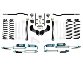 EVO Manufacturing 2.5 Inch Enforcer Overland 4XE Lift Stage 2 Plus Jeep Wrangler JL 2018-2021