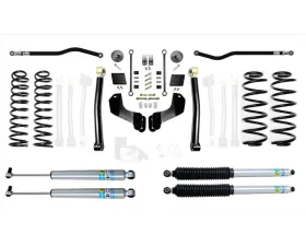 EVO Manufacturing 2.5 Inch Enforcer Overland 4XE Lift Stage 2 Plus with EVO SPEC King 2.5 Shocks Jeep Wrangler JL 2018-2021