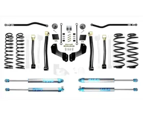 EVO Manufacturing 2.5 Inch Enforcer Overland 4XE Lift Stage 3 with Bilstein Shocks Jeep Wrangler JL 2018-2021