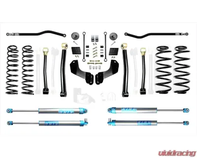 EVO Manufacturing 2.5 Inch Enforcer Overland 4XE Lift Stage 3 with Bilstein Shocks Jeep Wrangler JL 2018-2021 - EVO-3012S3EBIL