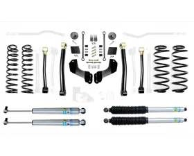EVO Manufacturing 2.5 Inch Enforcer Overland 4XE Lift Stage 3 with EVO SPEC King 2.5 Shocks Jeep Wrangler JL 2018-2021