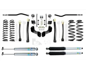 EVO Manufacturing 2.5 Inch Enforcer Overland 4XE Lift Stage 3 Plus with EVO SPEC King 2.5 Shocks Jeep Wrangler JL 2018-2021