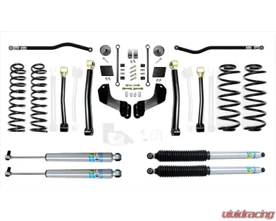 EVO Manufacturing 2.5 Inch Enforcer Overland 4XE Lift Stage 3 Plus with EVO SPEC King 2.5 Shocks Jeep Wrangler JL 2018-2021 - EVO-3012S3EPK
