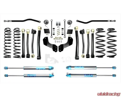 EVO Manufacturing 2.5 Inch Enforcer Overland 4XE Lift Stage 4 with Bilstein Shocks Jeep Wrangler JL 2018-2021 - EVO-3012S4EBIL