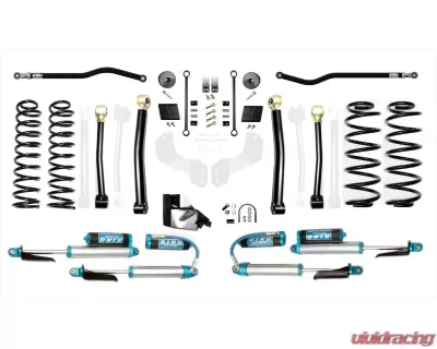 EVO Manufacturing 2.5 Inch Heavy Duty Enforcer Overland Lift Stage 4 with EVO SPEC KING 2.0 Shocks Jeep Wrangler JL 2018-2021 - EVO-3012S4HDK2