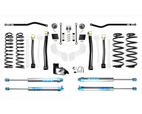 EVO Manufacturing 4.5 Inch Enforcer 4XE Lift Stage 3 with Bilstein Shocks Jeep Wrangler JL 2018-2021