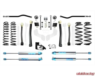 EVO Manufacturing 4.5 Inch Enforcer 4XE Lift Stage 3 with Bilstein Shocks Jeep Wrangler JL 2018-2021 - EVO-3054S3EBIL