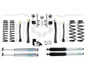 EVO Manufacturing 4.5 Inch Enforcer 4XE Lift Stage 3 with EVO SPEC King 2.5 Shocks Jeep Wrangler JL 2018-2021