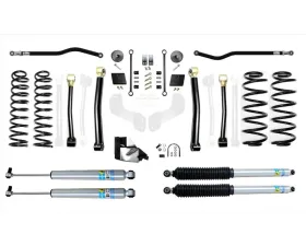 EVO Manufacturing 4.5 Inch Enforcer 4XE Lift Stage 3 Plus with EVO SPEC King 2.5 Shocks Jeep Wrangler JL 2018-2021