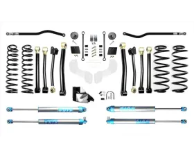 EVO Manufacturing 4.5 Inch Enforcer 4XE Lift Stage 4 with Bilstein Shocks Jeep Wrangler JL 2018-2021