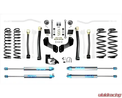 EVO Manufacturing 4.5 Inch Enforcer Overland 4XE Lift Stage 3 Jeep Wrangler JL 2018-2021 - EVO-3055S3E