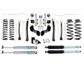 EVO Manufacturing 4.5 Inch Enforcer Overland 4XE Lift Stage 3 with EVO SPEC King 2.5 Shocks Jeep Wrangler JL 2018-2021
