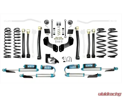 EVO Manufacturing 4.5 Inch Enforcer Overland 4XE Lift Stage 3 Plus with Bilstein Shocks Jeep Wrangler JL 2018-2021 - EVO-3055S3EPBIL