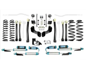 EVO Manufacturing 4.5 Inch Enforcer Overland 4XE Lift Stage 3 Plus with EVO SPEC King 2.5 Shocks with Adjusters Jeep Wrangler JL 2018-2021