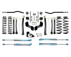 EVO Manufacturing 4.5 Inch Enforcer Overland 4XE Lift Stage 4 with Bilstein Shocks Jeep Wrangler JL 2018-2021
