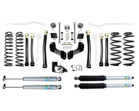 EVO Manufacturing 4.5 Inch Enforcer Overland 4XE Lift Stage 4 with EVO SPEC King 2.5 Shocks Jeep Wrangler JL 2018-2021